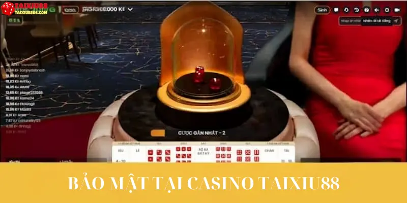 Bảo Mật Tại Casino Taixiu88